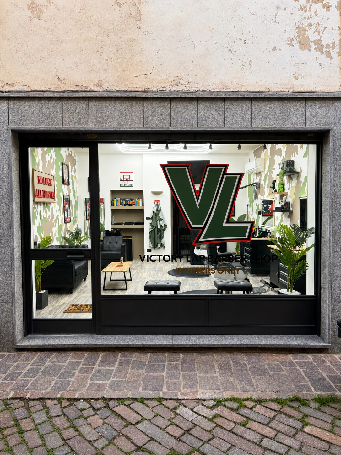 Esterno di Victory Lap Barber Shop a Bra